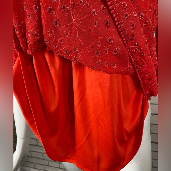 Sofia Vergara Red Lace Halter Top size 3X - Picture 11 of 11